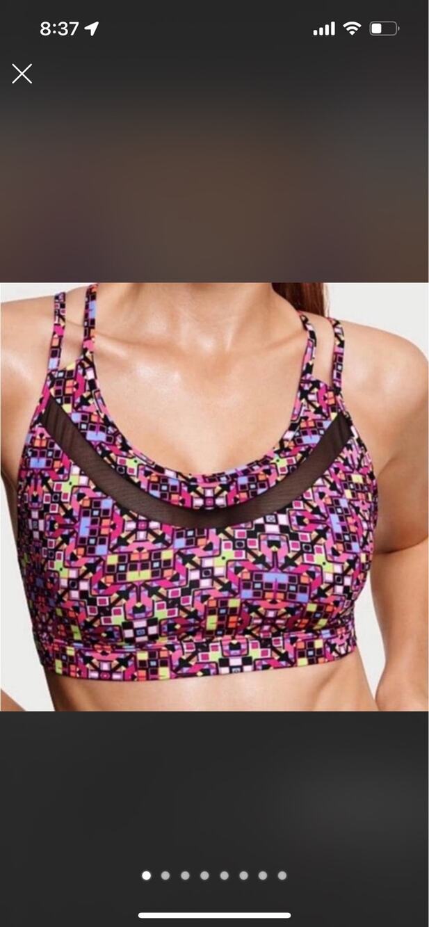 Victoria’s Secret Sport Navy Shelf Bra Size Medium